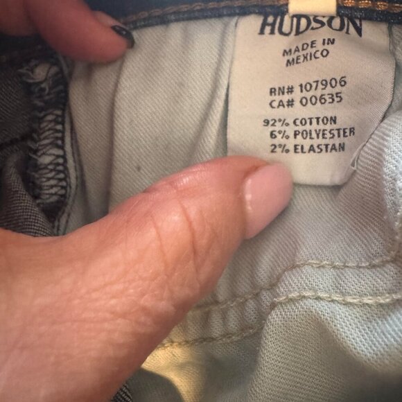 Hudson Nico Midrise Super Skinny Jeans - Picture 9 of 9